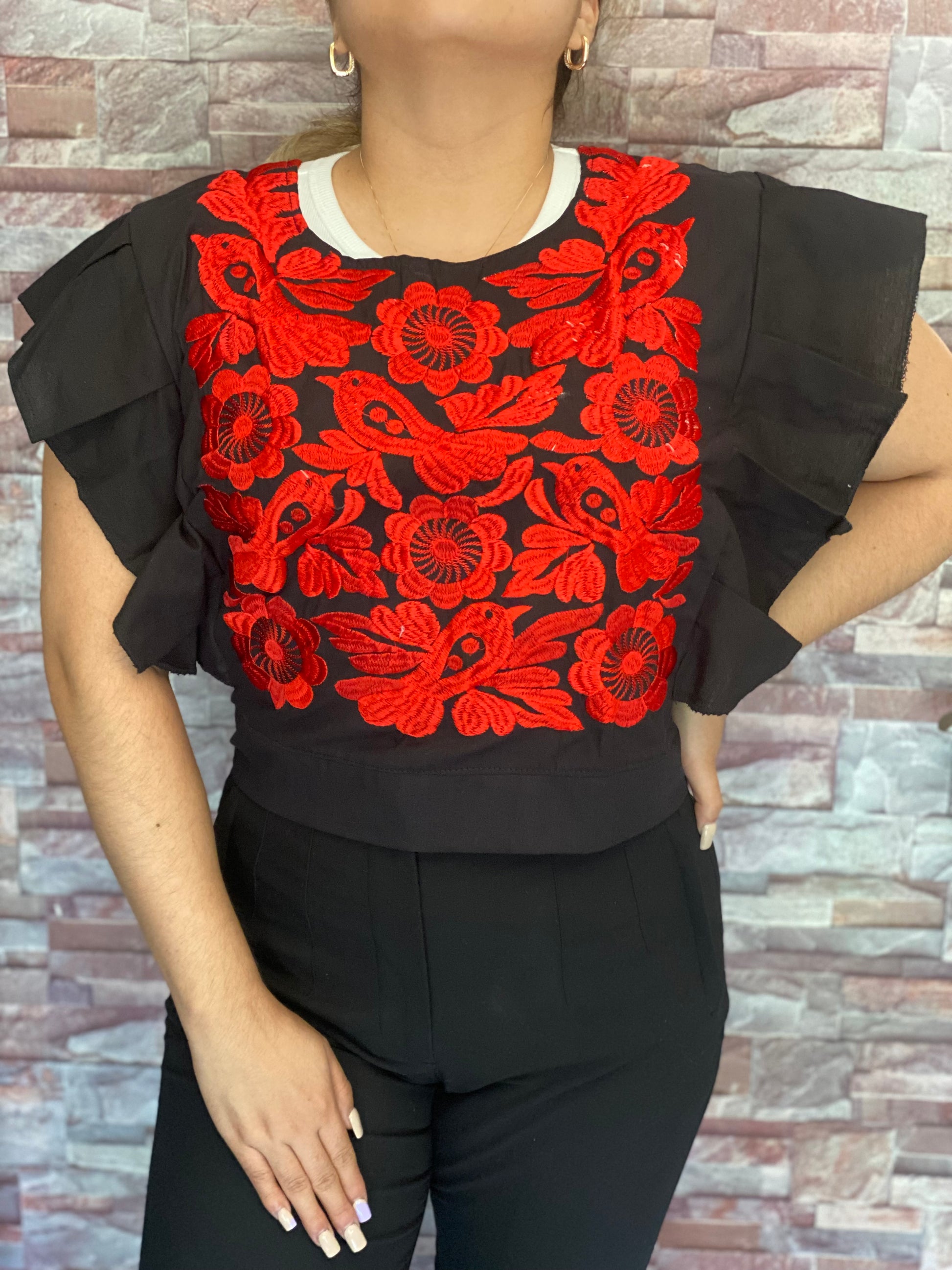 Blusa mariposa – Migarani - Main Image